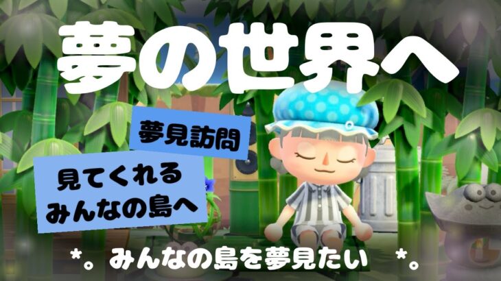 【あつ森/夢見訪問】じっくり島を見学するよ⭐応募ありがとう！#2【雑談】