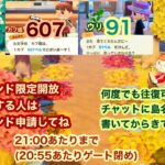 【あつ森】2025,11/22 カブ価607&ウリ91(21:00あたりまで)【フレンド限定開放、参加する人はフレンド申請してね】
