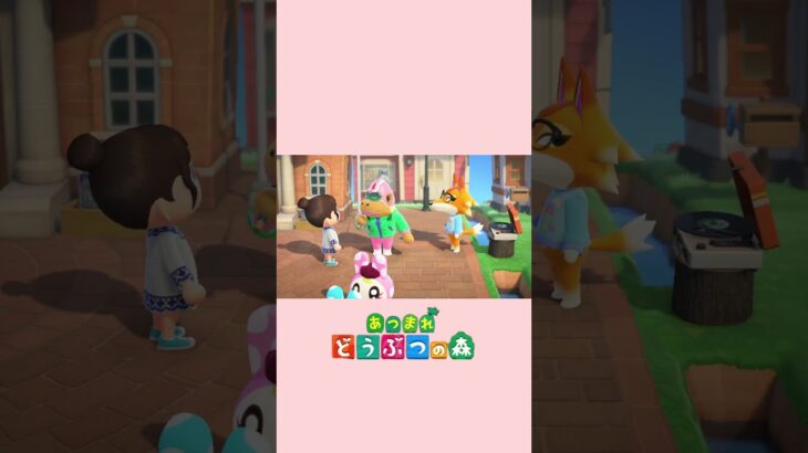 【あつ森】顔が怖い4ごうとチーフ！？＃Shorts