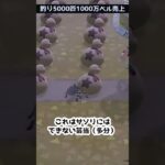 【あつ森】≪🎣5000匹≫　サソリから主役を奪還                                         　　　　　　　　　 #あつ森　#タランチュラ　#ゆっくり実況　#虫捕り