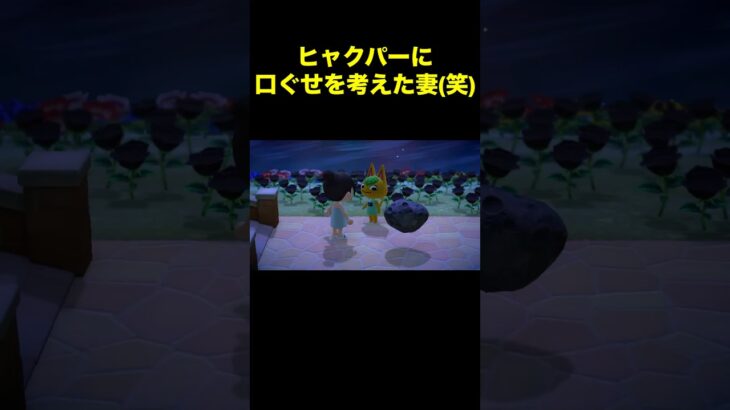 【ヒャクパーの口ぐせ(笑)あつ森#528】#shorts#switch#あつ森#あつまれどうぶつの森#ゲーム