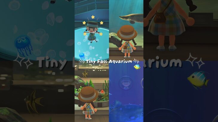 🪼Soft steps through the aquarium🐡 #animalcrossingnewhorizons #acnh #あつ森 #animalcrossing #모동숲 #动森