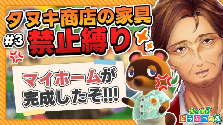 【あつまれどうぶつの森】博物館は工事中！なのでマイホーム生活を楽しむよ！！【あつ森/新人VTuber/個人勢/レナードおじさん/低音ボイチェン】