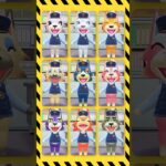 【けけけいじ】エリートオオカミポリス出動！ #あつ森 #けけアイドル #animalcrossing #あつまれどうぶつの森