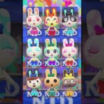 【けけマーチ】ウサギチアリーダーのかわいい応援！ #あつ森 #けけアイドル #animalcrossing #あつまれどうぶつの森