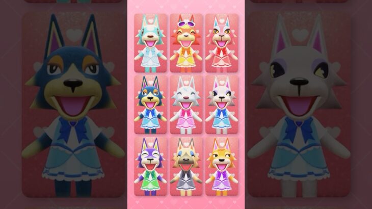 オオカミ世界のけけアイドル #あつ森 #けけアイドル #animalcrossing #あつまれどうぶつの森