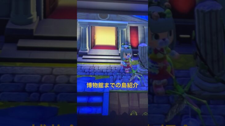 博物館へ向かう島紹介＃あつ森＃あつまれどうぶつの森 ＃島クリ＃島クリエイター＃ハピパラ ＃animalcrossing＃acnh＃みすず＃島紹介＃どうぶつの森＃ハッピーホームパラダイス