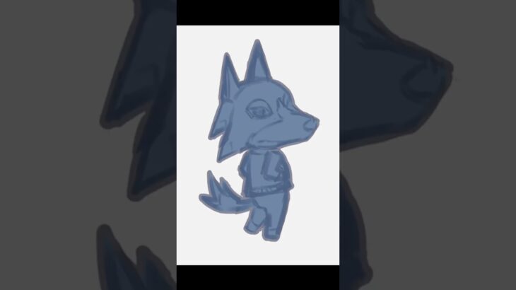 ゆる描き★ロボさん #あつ森  #あつまれどうぶつの森  #animalcrossingnewhorizons #acnh #タイムラプス #shorts