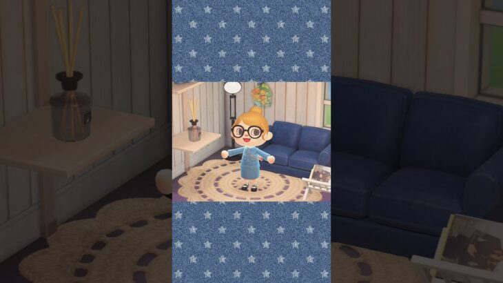 あつ森デニムコーデ💙#あつ森#デニム#コーデ#fyp