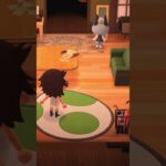 【あつ森】鏡の前でいろんなポーズをするジャックを観察してみた。　#shorts #あつ森