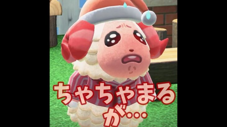 【あつ森】ちゃ、ちゃちゃまるううううう？！？！ #shorts #あつ森 #あつまれどうぶつの森 #実況