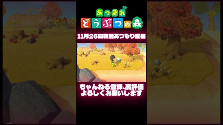 ＃あつ森　＃shorts　素材集めがてら岩をたたいていたらまさかの