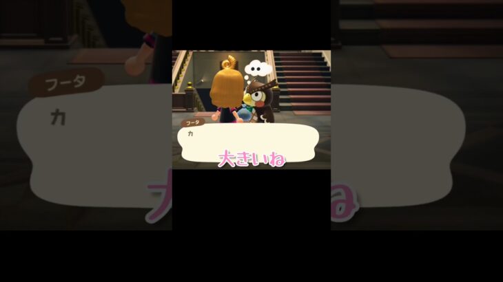 怖いお魚釣れちゃった【あつまれどうぶつの森】#あつ森 #ゲーム実況 #shorts