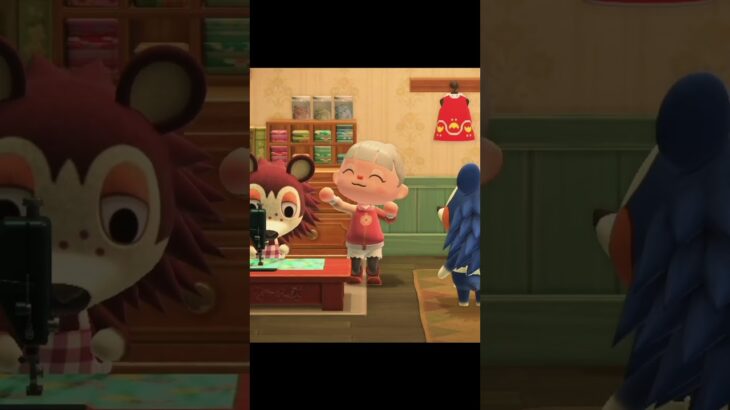 【あつ森】何したらいいかわからなくて邪魔しかしない店主（みんな可愛すぎる）#あつ森 #ゲーム #shorts