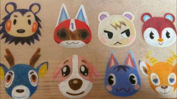 【プラ板】色鉛筆とプラ板であつ森作って見たよ✏️ #あつ森#工作　中学生女子　#shorts