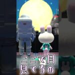 【あつ森】最高にエモいルナちゃんの月を眺める別荘【切り抜き】#shorts #あつまれどうぶつの森 #あつ森  #切り抜き #vtuber