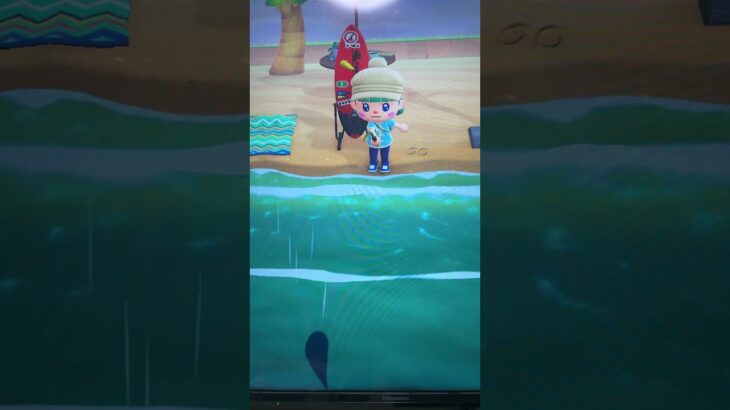 #あつ森#あつまれどうぶつの森#どうぶつの森#スイッチ#switch#ニンテンドー#任天堂#nintendo#動物#釣り#釣り竿#魚釣り#海#海の生物#海の生き物#化石#ハニワ