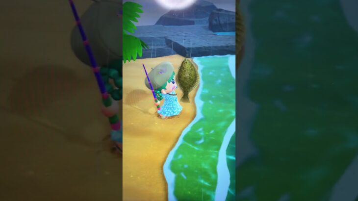 #あつ森#あつまれどうぶつの森#どうぶつの森#スイッチ#switch#ニンテンドー#任天堂#nintendo#動物#釣り#釣り竿#魚釣り#海#海の生物#海の生き物#化石#ハニワ