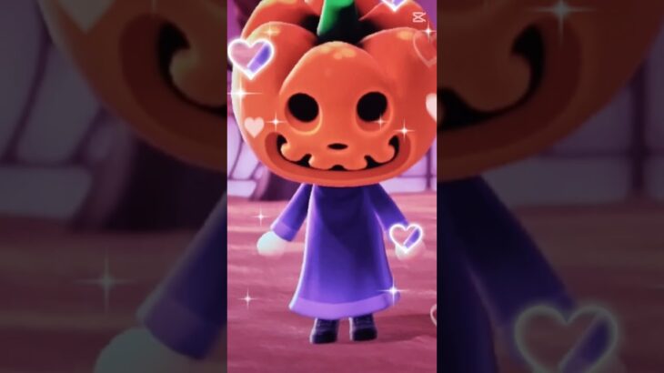 昨日あつ森でハロウィン楽しいかったよ~!