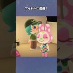 【あつ森】奇跡！アイドル姉妹に会えました🐰 #あつ森  #あつまれどうぶつの森  #女性ゲーム実況