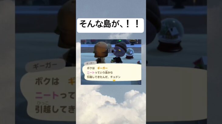 🫢 #あつ森 #おもろい