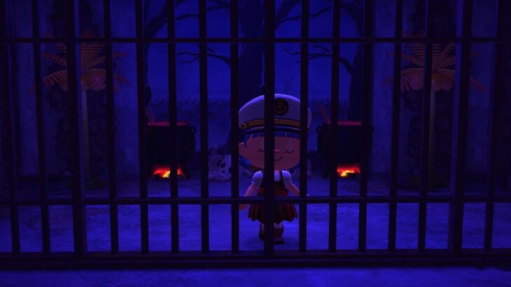 あつ森　深夜に島開拓でもする