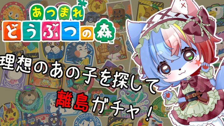 【あつ森】欲しいあの子を探して離島ガチャ！