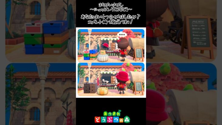 まちがいさがし【ショッピング解答編】#まちがいさがし #あつ森