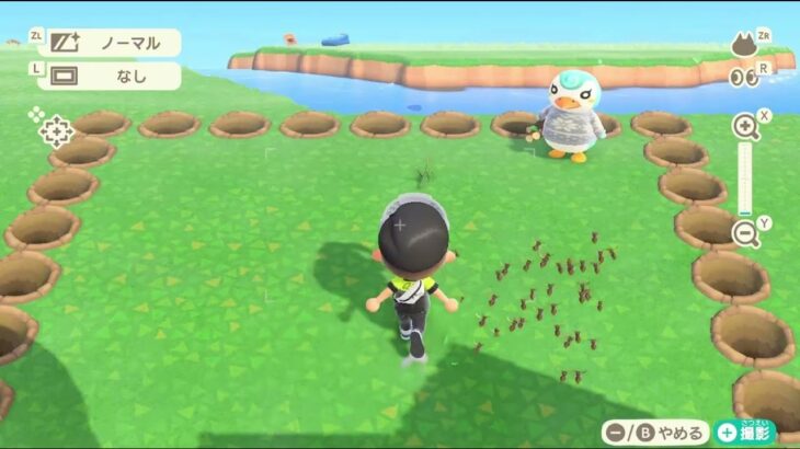 あつ森住民リアクションバグ