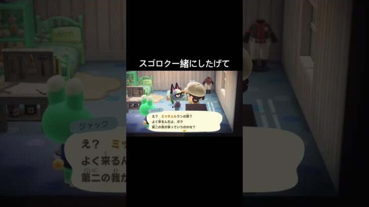 いつも人形と遊んでるみたいだから[あつ森]