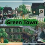 【あつ森/マイデザ無し】お城家具で街づくり🌲♡緑がかわいい街エリアができたよ👩🏻‍🌾🥬