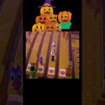 島のオオカミが怖い😱💕#あつ森 #落とし穴レース #ハロウィン