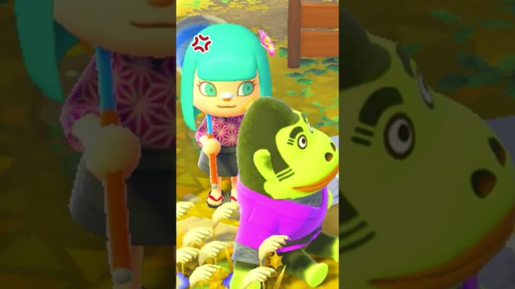 【あつ森】🦍が邪魔してきた #あつ森