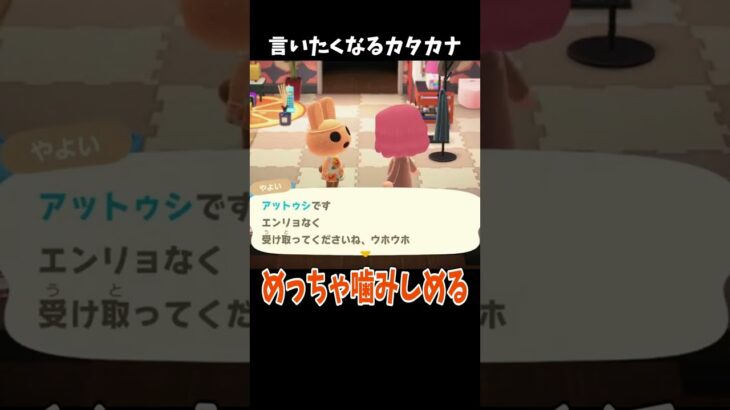 言いたくなるカタカナ #あつ森 #ききゆん 【嬉々桜ゆん】