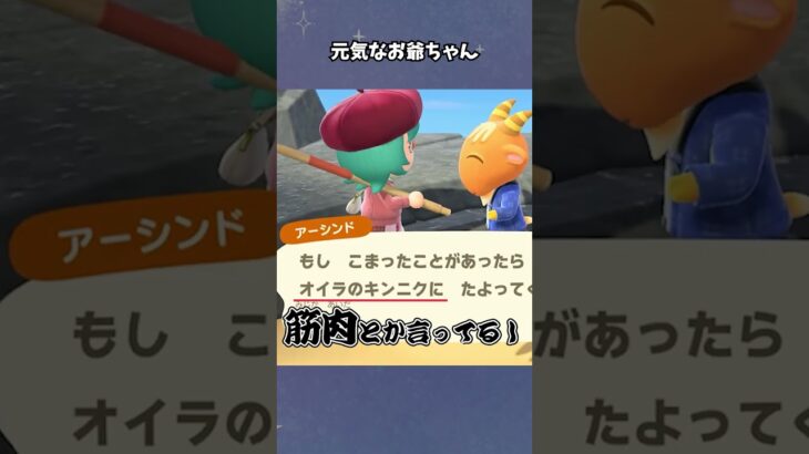 【あつ森】無理しないでねおじいちゃん！ #あつ森  #離島ガチャ #女性ゲーム実況