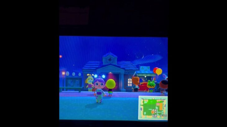 今年のポポア島の花火大会🎆🏝️#あつ森 #あつまれどうぶつの森