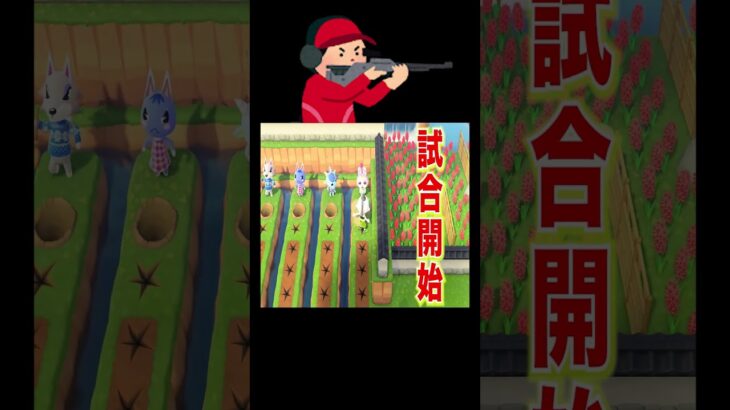 島の名物‼️住民落とし穴レース🏃‍♂️🔥#あつ森 #落とし穴レース