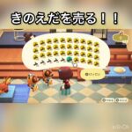 【あつ森】きのえだ売って稼ぐ　#vlog #あつ森 #あつまれどうぶつの森 #こはくちゃんねる2424 #animalcrossing #asmr #acnh #shorts