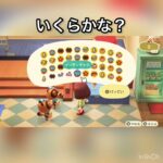 売ってお金を稼ぐ　#vlog #あつ森 #あつまれどうぶつの森 #こはくちゃんねる2424 #animalcrossing #asmr #acnh #shorts