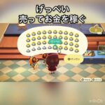 げっぺい🥮売ってお金を稼ぐ　#vlog #あつ森 #あつまれどうぶつの森 #こはくちゃんねる2424 #animalcrossing #asmr #acnh #shorts