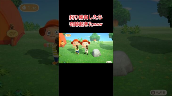 どんな確率www#あつ森 #釣り #ゲーム実況