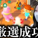 新しく始めたあつ森でものすごい引きを見せるあまみwww