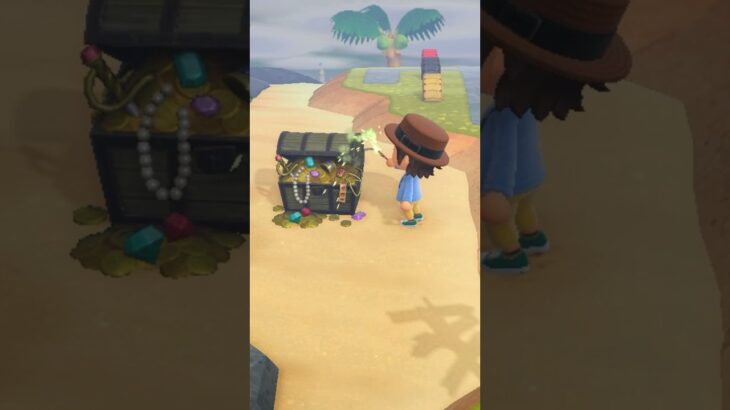 【あつ森】宝箱燃やしてみたwww #shorts #あつ森