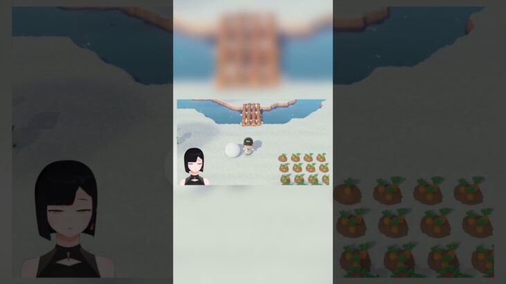 雪だるまちゃれんじ1日目 #vtuber #あつ森