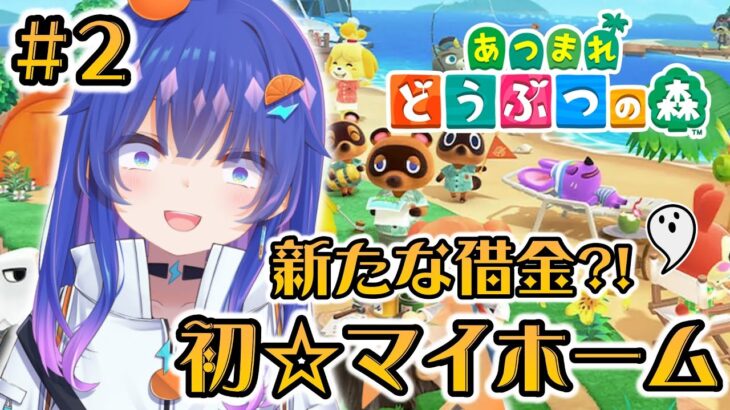 【#あつ森 】2話目にしてまた借金！！マイホームを拝むぞ🍊　#雑談配信 #新人vtuber #あつ森 #あつまれどうぶつの森