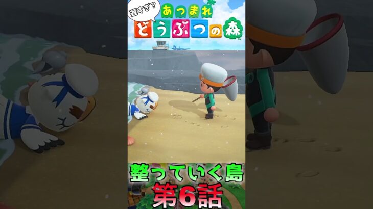 【あつ森】　出遅れ借金あつ森生活第6話『整っていく島』