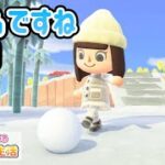 【あつ森】今年も雪が積もったよ。【あつまれどうぶつの森 #88 】