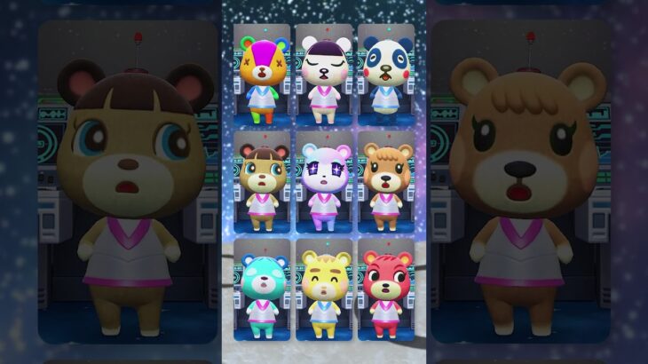 【けけロイド】宇宙で歌うコグマロイド9選 #あつ森 #けけアイドル #animalcrossing #あつまれどうぶつの森