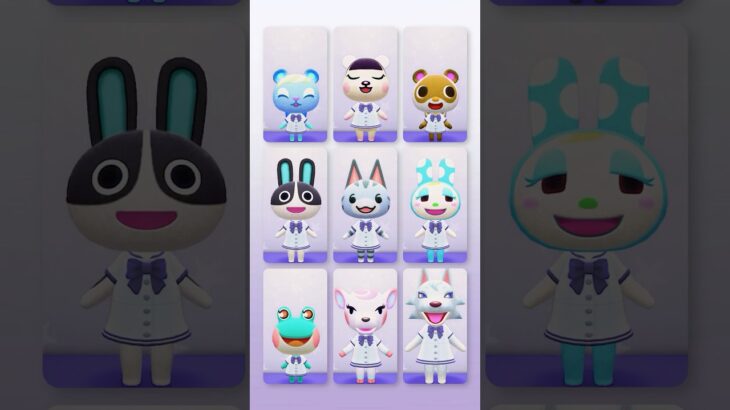 【けけアイドル】清楚系アイドルが似合う女の子9選 #あつ森 #けけアイドル #animalcrossing #あつまれどうぶつの森