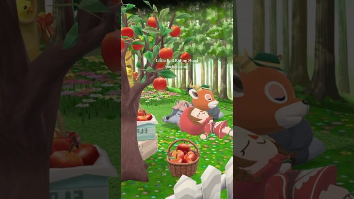 【あつ森】Little Red Riding Hood🐺🍎